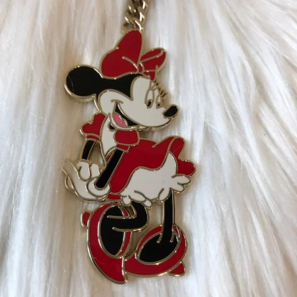 Disney x Kate Spade Minnie Mouse Keychain